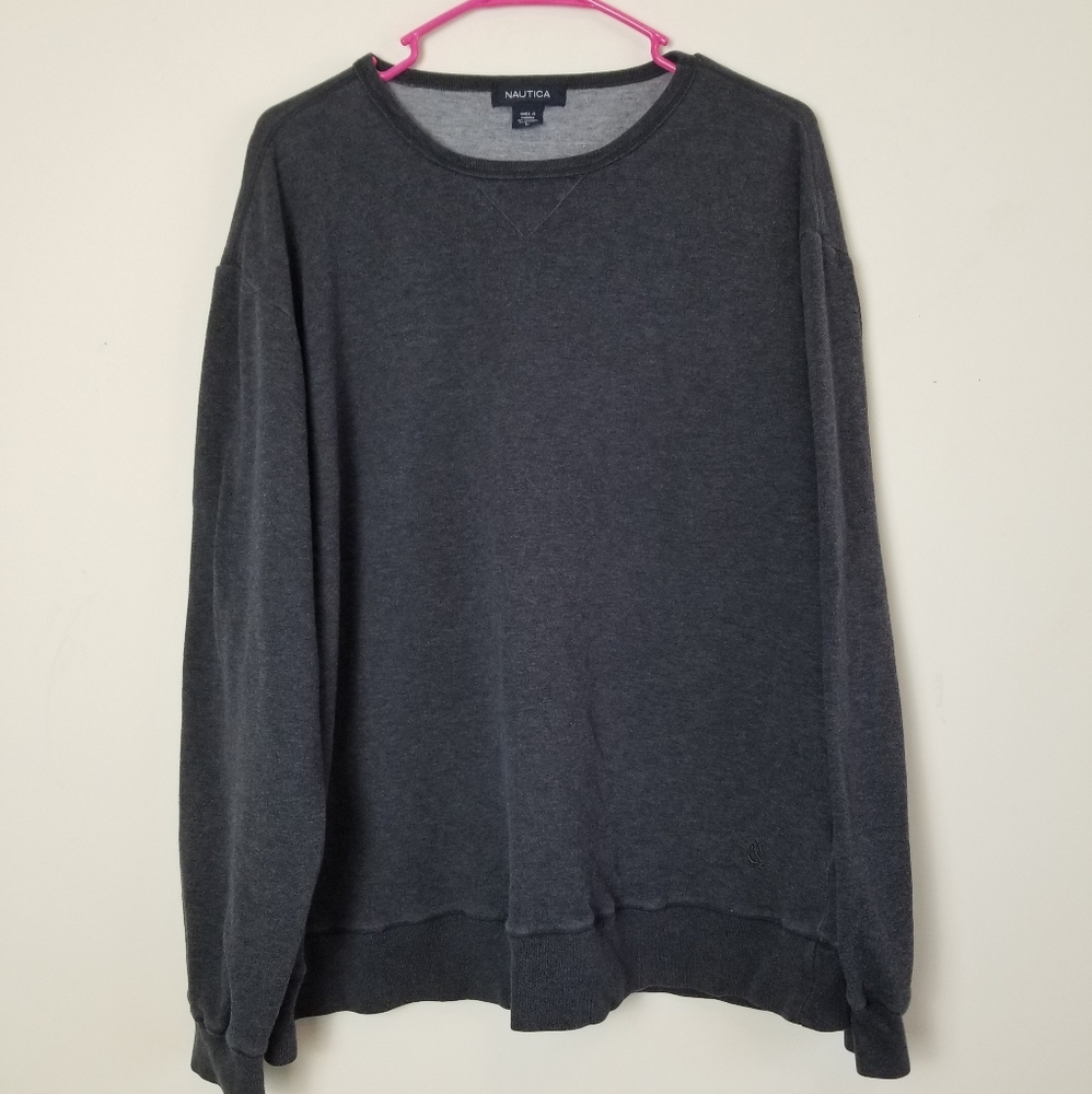 NAUTICA GRAY SWEATSHIRT Size Large